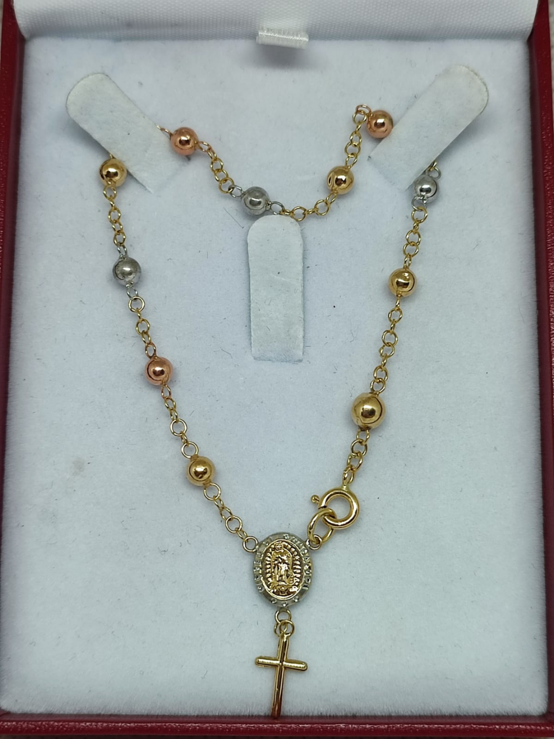 Pulsera Denario en oro 18k