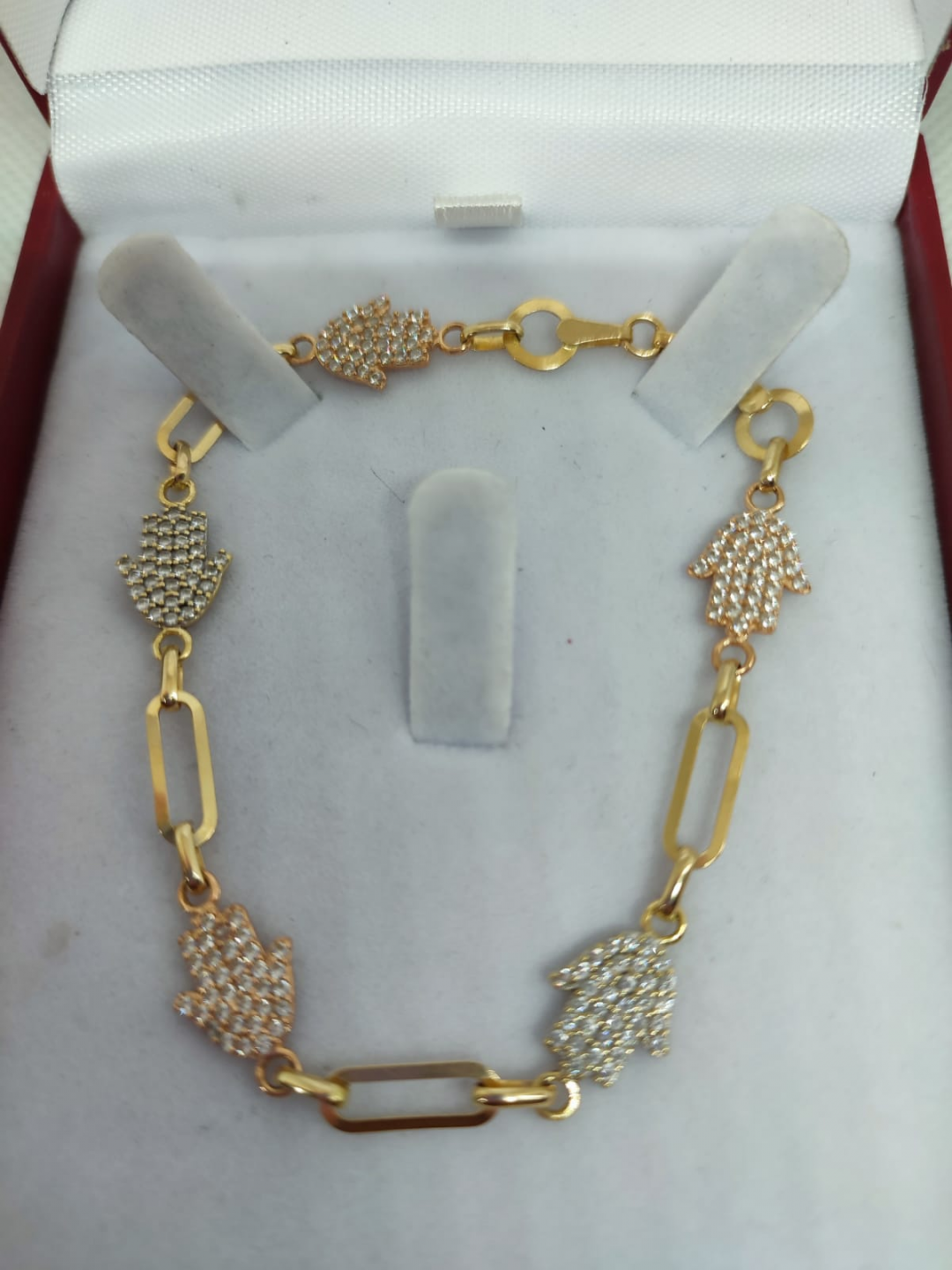 Pulsera en oro